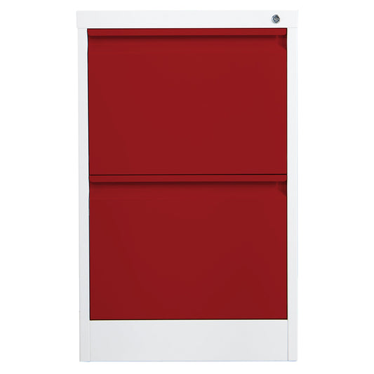 Phoenix Hängeregistraturschrank FC 450 x 725 x 620 mm (B x H x T) Stahl Farbe der Front: rot Farbe des Korpus: grau
