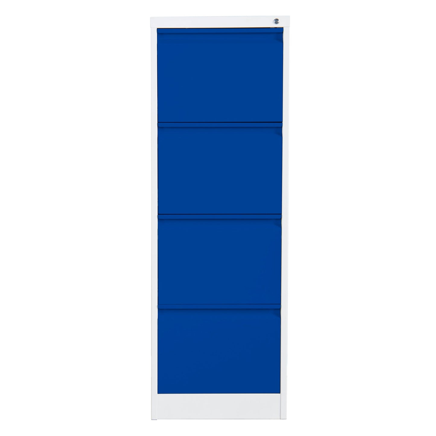 Phoenix Hängeregistraturschrank FC 450 x 1.330 x 620 mm (B x H x T) Stahl Farbe der Front: blau Farbe des Korpus: grau