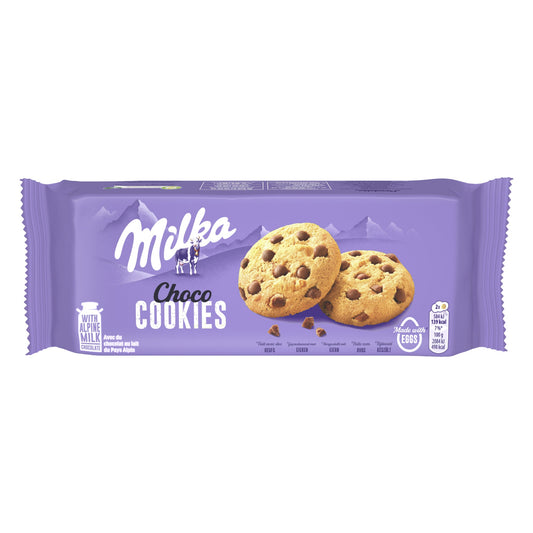 Gebäck Choco Cookies Alpenmilch 168 g/Pack.