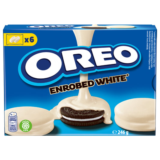 Gebäck White Enrobed Vanille 246 g/Pack.