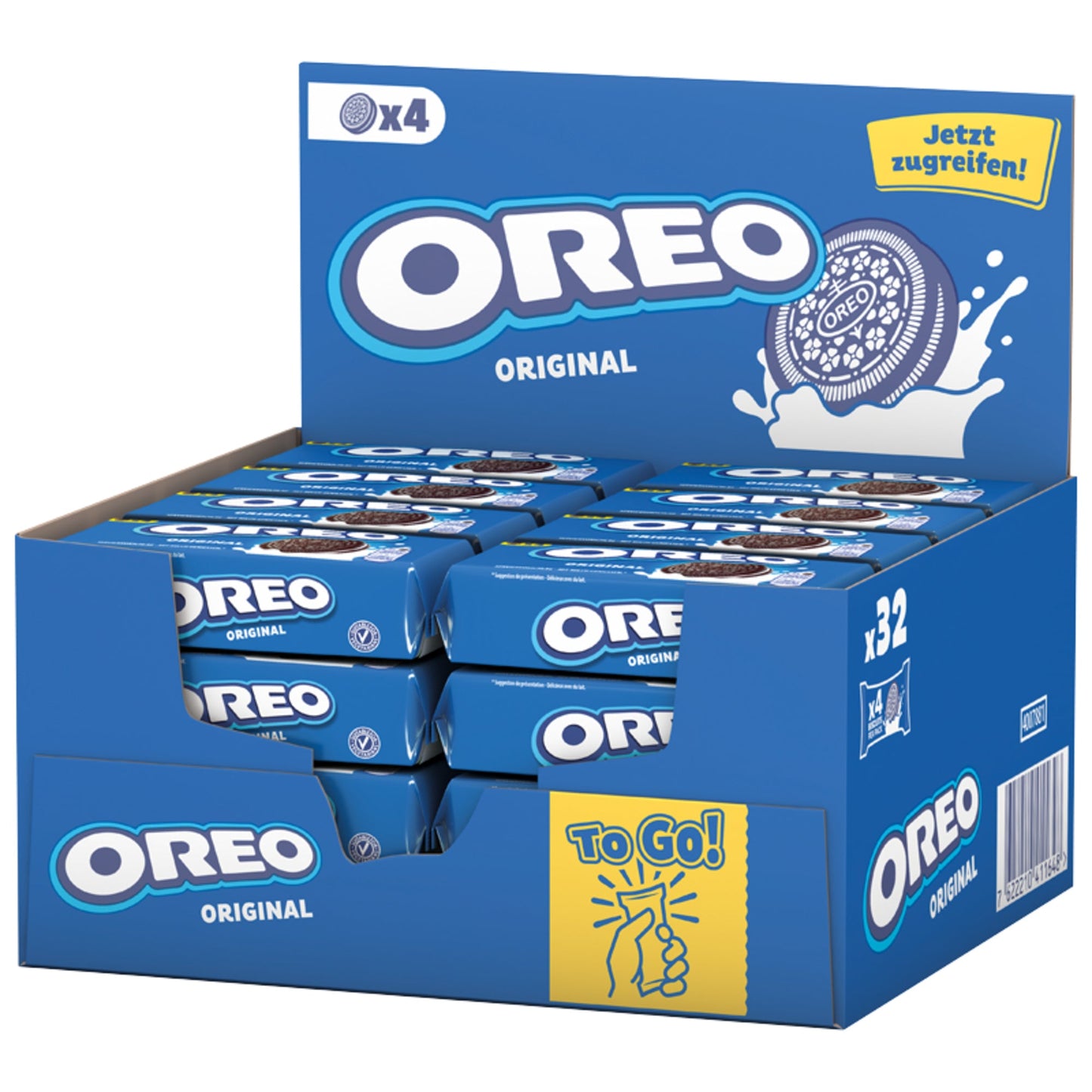 Gebäck Original Single Vanille 32 x 44 g/Pack.