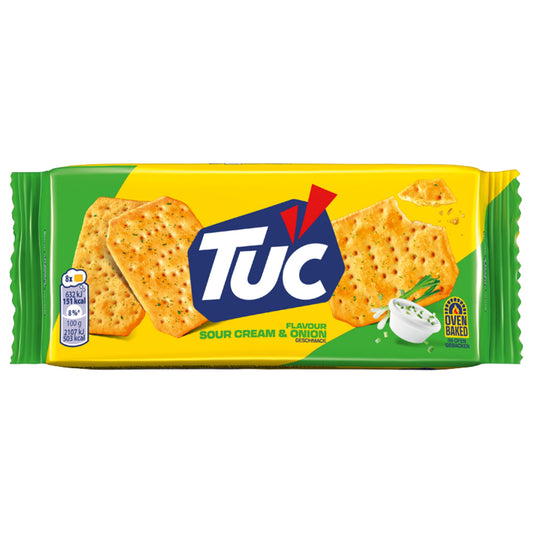 Gebäck Sour Cream & Onion 100 g/Pack.