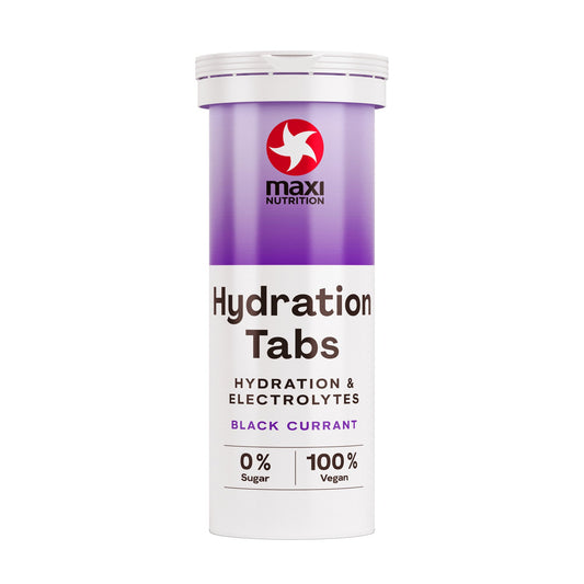 MaxiNutrition Nahrungsergänzungsmittel Hydration Tabs Hydration & Electrolytes Black Currant Brausetablette 10 x 4 g/Pack.