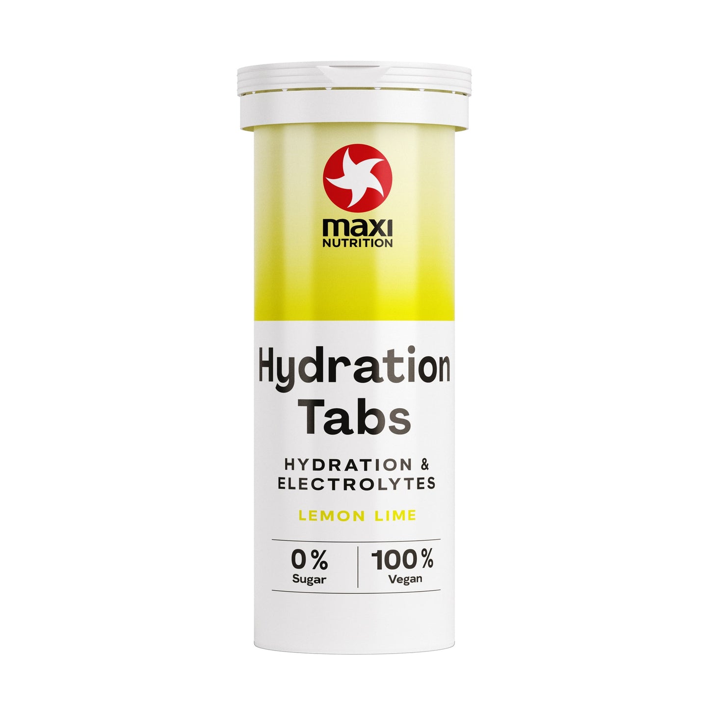 MaxiNutrition Nahrungsergänzungsmittel Hydration Tabs Hydration & Electrolytes Lemon Lime Brausetablette 10 x 4 g/Pack.