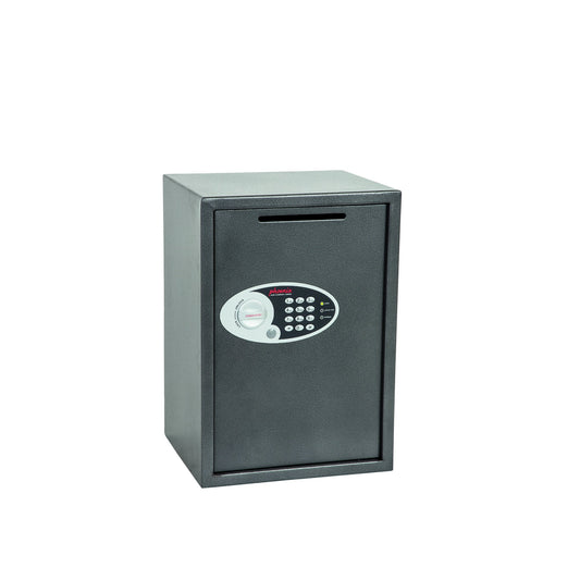 Phoenix Tresor Vela Deposit Home & Office 34,5 x 49,5 x 30 cm (B x H x T) Stahl graphit metallic