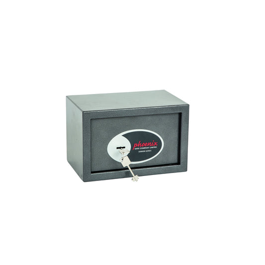 Phoenix Tresor Vela Home & Office 30,5 x 19,5 x 16 cm (B x H x T) Stahl graphit metallic