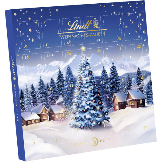 Lindt Adventskalender Mini-Kalender Weihnachtszauber 115 g/Pack.