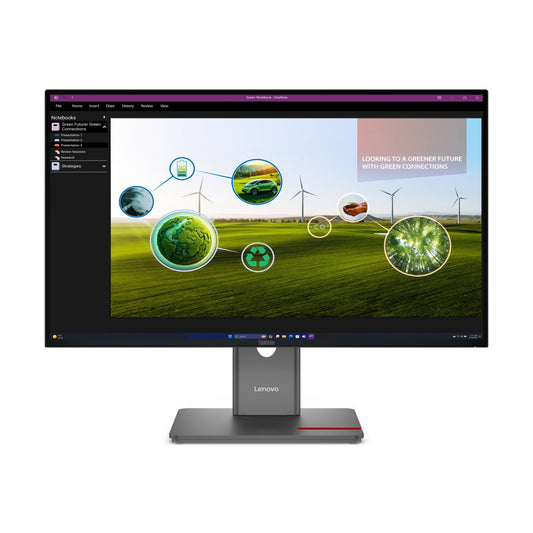 Lenovo Monitor ThinkVision P27q-30 F 26 kWh/1.000h LCD, LED-Hintergrundbeleuchtung 68,6 cm (27")