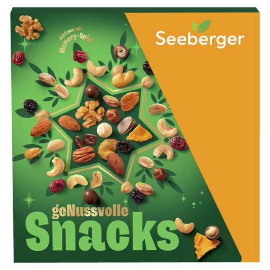 SEEBERGER Adventskalender geNussvolle Snacks 645g