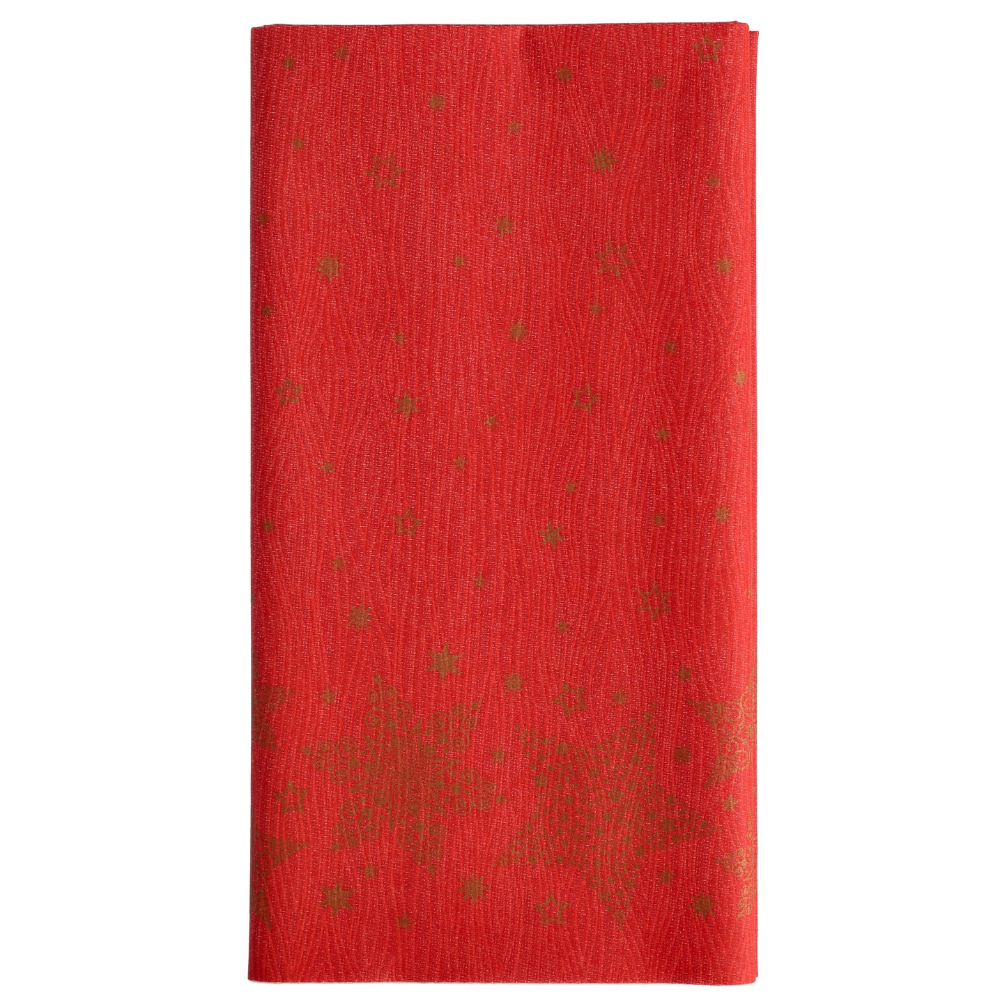 PAPSTAR Tischdecke 180 x 120 cm (B x L) Airlaid mehrfarbig Christmas Shine