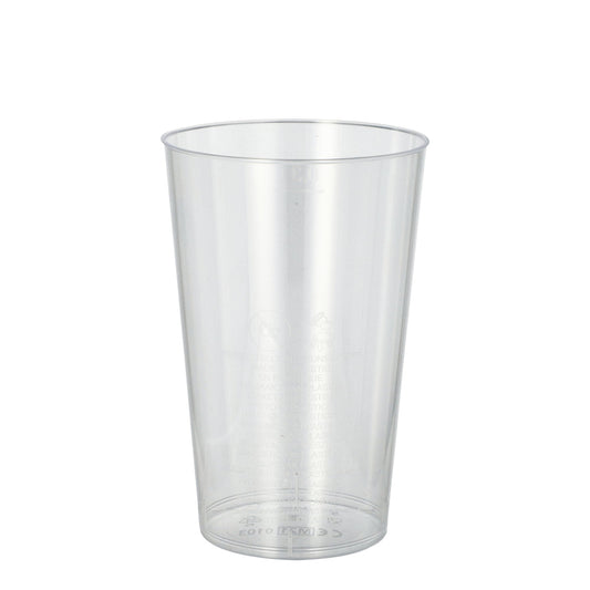 PAPSTAR Trinkbecher Einweg 300ml Polystyrol glasklar 50 St./Pack.