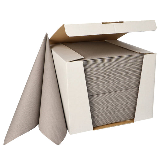 PAPSTAR Servietten ROYAL Collection 40 x 40 cm (B x L) grau 100 St./Pack.