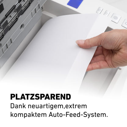IDEAL Aktenvernichter SHREDCAT 8292 CC P-4 Papier, Heftklammern, Büroklammern, Kreditkarten Partikelschnitt hellgrau
