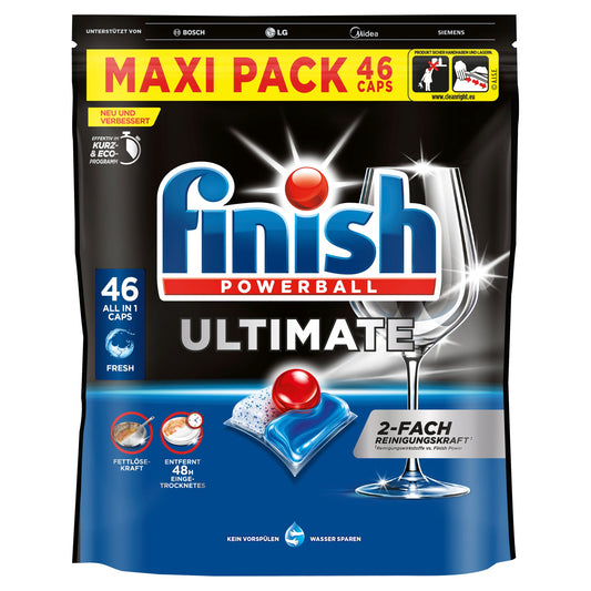 FINISH Spülmaschinentabs Powerball Ultimate Fresh 46 St./Pack.