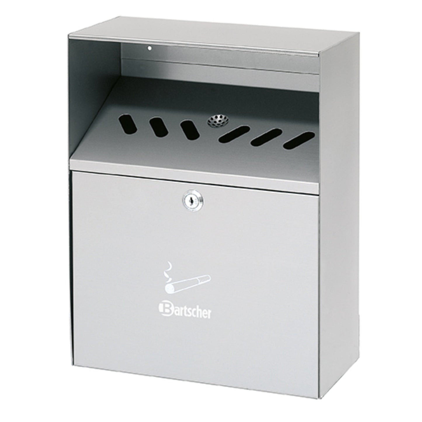 Bartscher Wandascher 28 x 37,3 x 14 cm (B x H x T) 6,5l Edelstahl silber