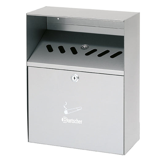 Bartscher Wandascher 28 x 37,3 x 14 cm (B x H x T) 6,5l Edelstahl silber