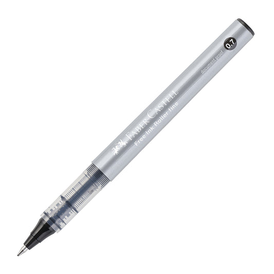 Faber-Castell Tintenroller Free Ink fine 0,7mm schwarz Konusspitze dokumentenecht