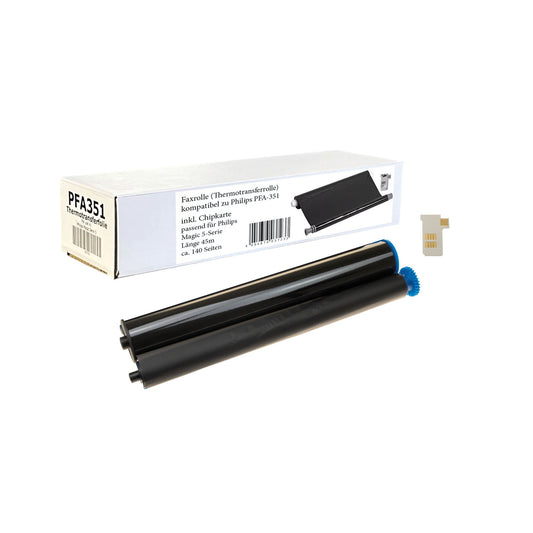 Thermotransferfolie Phillips PFA-351 ca. 140 Seiten schwarz