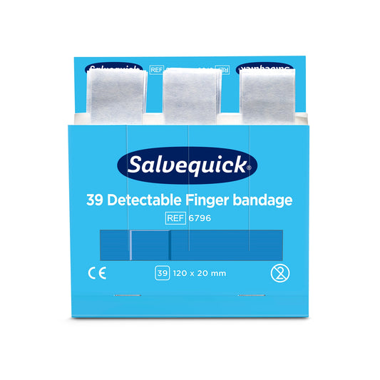 Salvequick Nachfüllset Pflasterspender Detectable Refill 6796 Salvequick Pflasterspender Blue Detectable 1009072 39 St./Pack.
