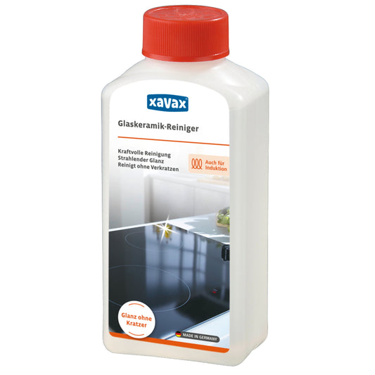 Xavax Glaskeramikreiniger Glaskeramik Kochfelder, Induktions Kochfelder Flasche Kunststoff 0,25l
