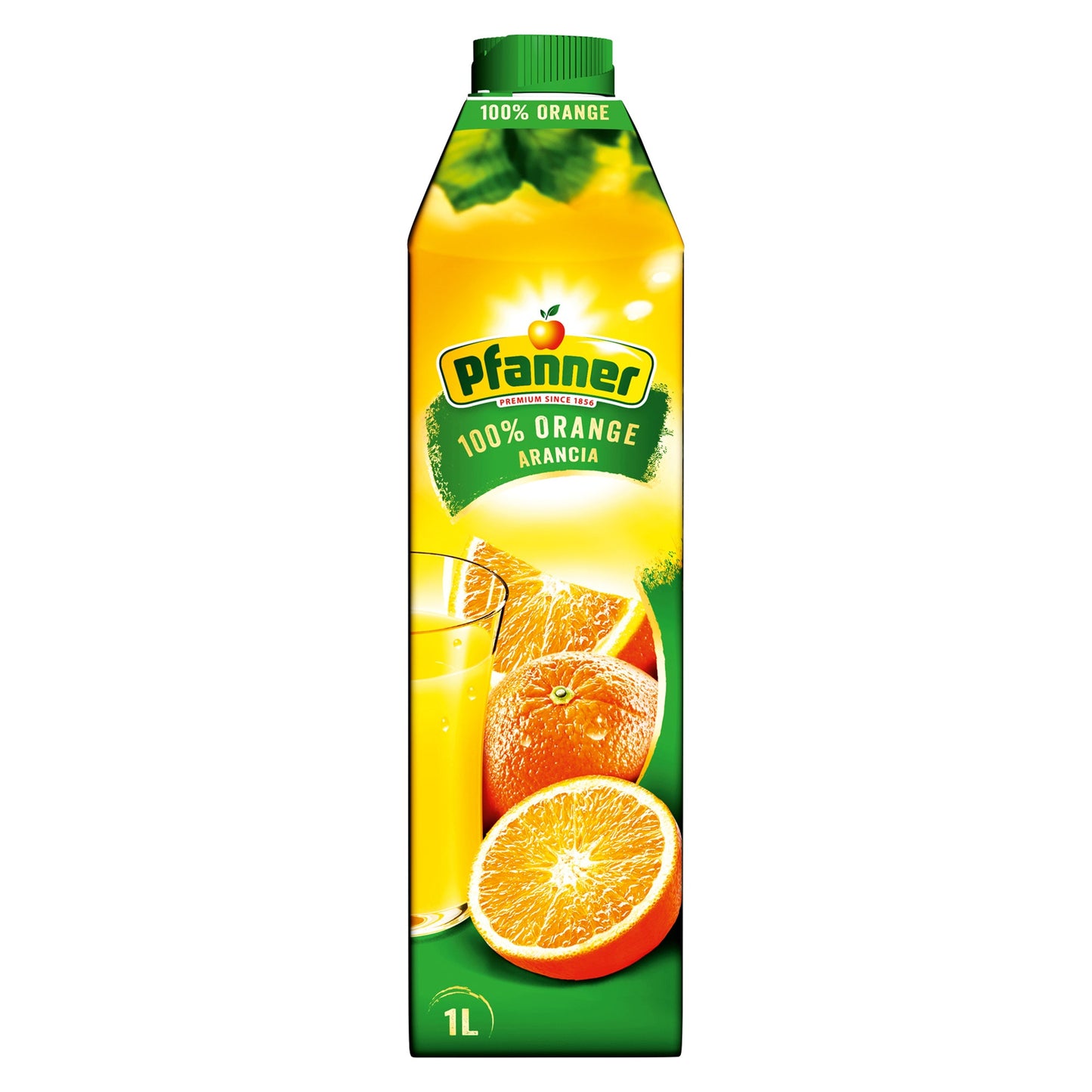 Pfanner Fruchtsaft Orange TetraPak 8 x 1 l/Pack.