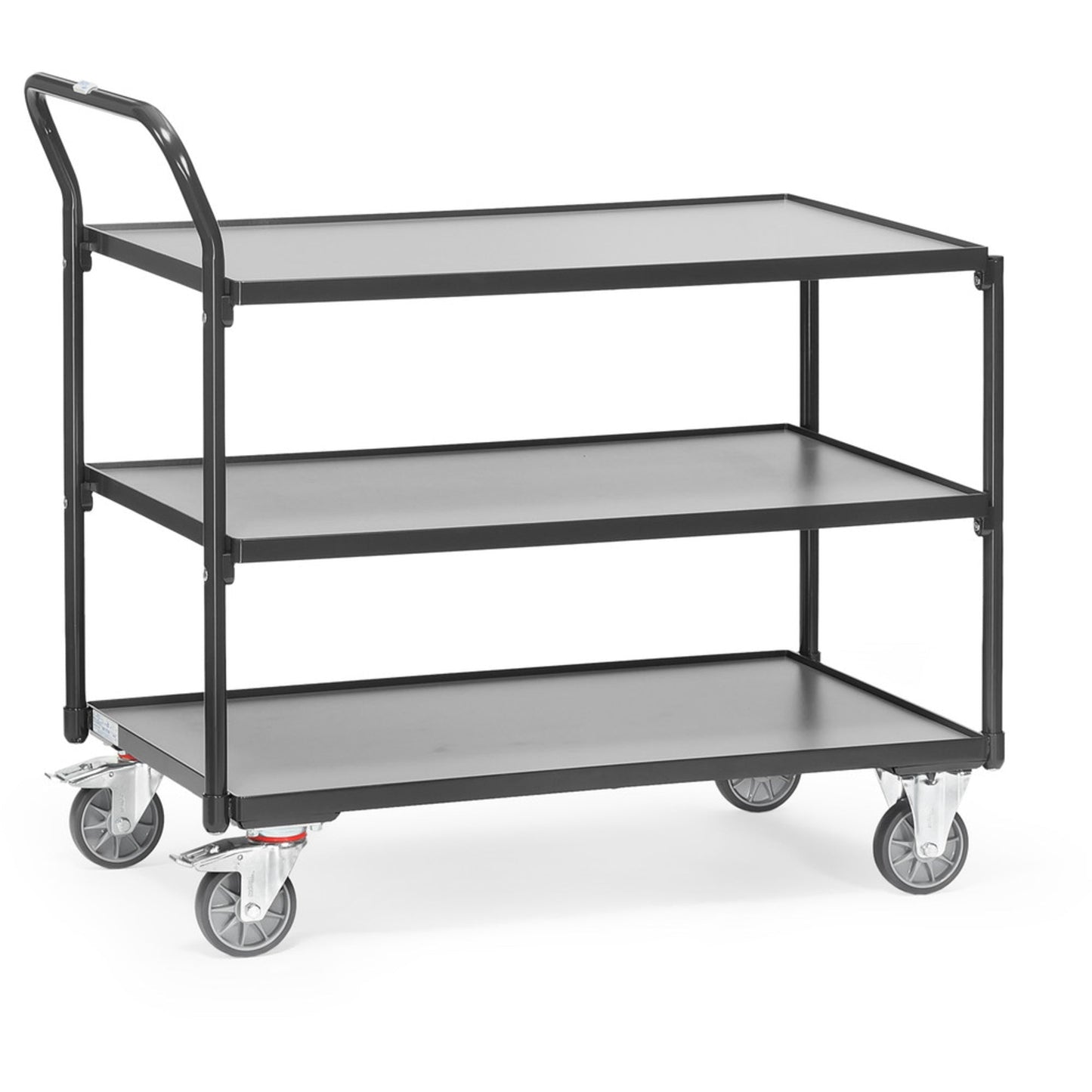 Fetra Etagenwagen GREY EDITION 61,1 x 103,9 x 113,6 cm (B x H x L) 300kg 3 Böden