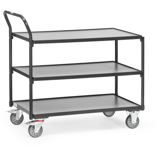 Fetra Etagenwagen GREY EDITION 61,1 x 103,9 x 113,6 cm (B x H x L) 300kg 3 Böden