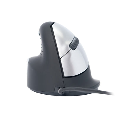 R-Go Tools Optische PC Maus HE Break Linkshänder ergonomisch USB-C schwarz