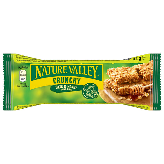 Nature Valley Haferriegel Crunchy Honig laktosefrei 18 x 42 g/Pack.