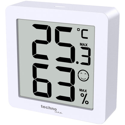 technoline® Thermometer WS 9425 4,4 x 4,4 x 1,4 cm (B x H x T) digital Batterie CR2032 Wandbefestigung möglich 3 St./Pack.