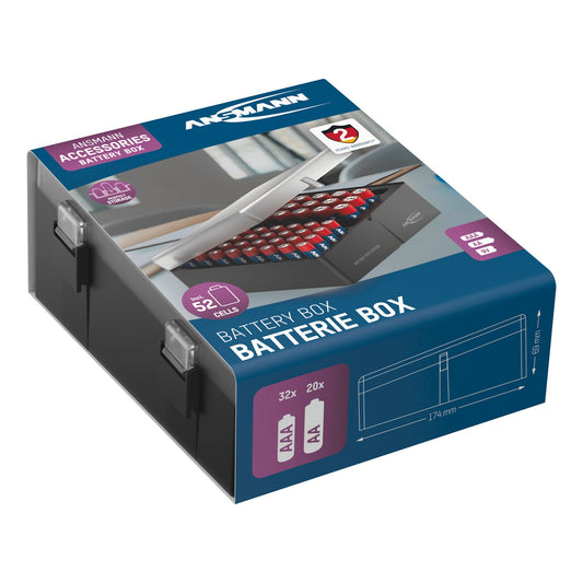 ANSMANN Batterie 20 x AA/Mignon, 32 x AAA/Micro 20 x LR6, 32 x LR03 Alkaline 1,5V