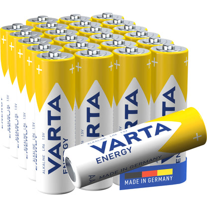 Varta Batterie Energy AA/Mignon LR6 Alkaline 1,5V 2.660 mAh 24 St./Pack.