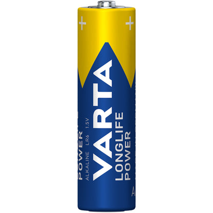 Varta Batterie Longlife Power AA/Mignon LR6 Alkaline 1,5V 2.970 mAh 24 St./Pack.