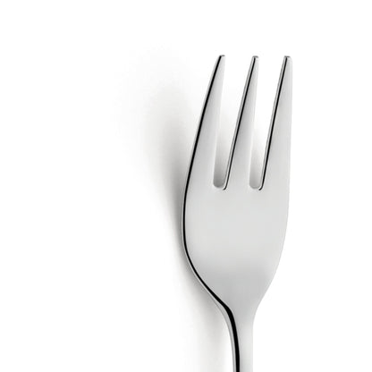 Amefa Kuchengabel DANTE Mehrweg 13,5cm Edelstahl 18/0, mattiert silber 12 St./Pack.