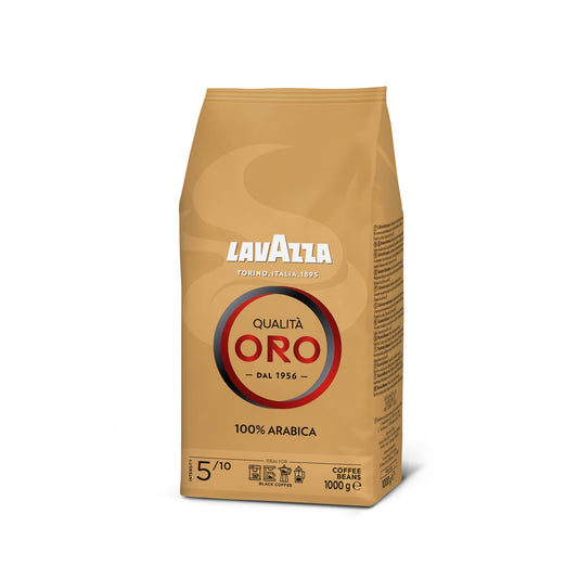 Lavazza Kaffee Qualita Oro 100 % Arabica ganze Bohne 1.000 g/Pack.