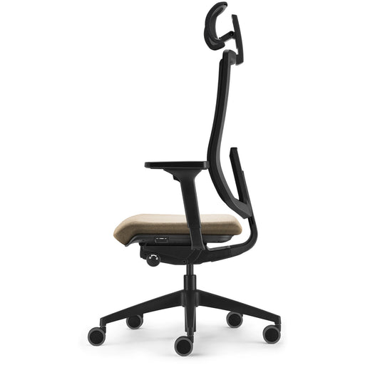 Sedus Bürodrehstuhl se:do PRO light 2 39-52cm Synchronmechanik Rolle weich gebremst (für Hartboden) Kunststoff