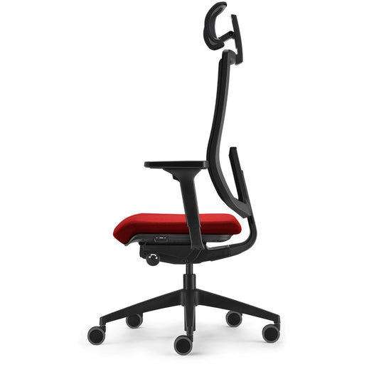 Sedus Bürodrehstuhl se:do PRO light 2 39-52cm Synchronmechanik Rolle weich gebremst (für Hartboden) Kunststoff