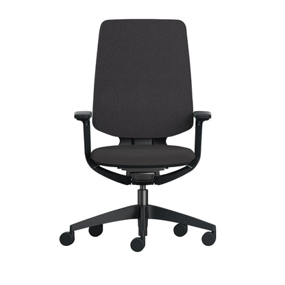 Sedus Bürodrehstuhl se:flex 40-52cm Synchronmechanik Rolle weich gebremst (für Hartboden) Kunststoff schwarz