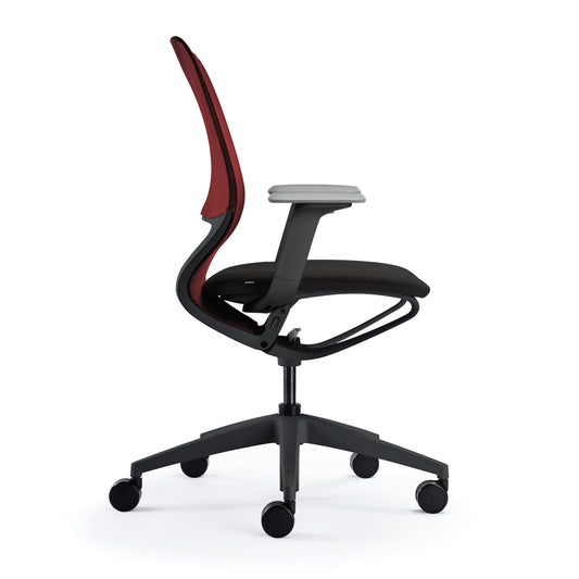 Sedus Bürodrehstuhl se:motion net 42-53cm Kinetic-Swing-Mechanik Rolle weich gebremst (für Hartboden) Kunststoff