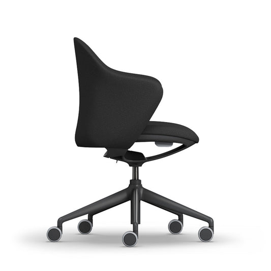 Sedus Bürodrehstuhl se:flair 40-51cm Kinetic-Swing-Mechanik Rolle weich gebremst (für Hartboden) Kunststoff schwarz