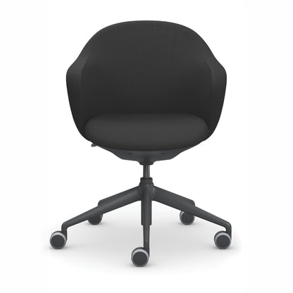 Sedus Bürodrehstuhl se:flair 40-51cm Kinetic-Swing-Mechanik Rolle weich gebremst (für Hartboden) Kunststoff schwarz