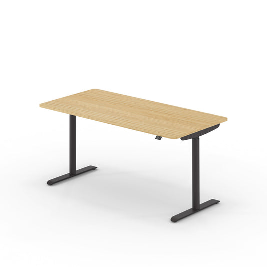 Sedus Schreibtisch se:lab Maße: 1.400 x 650-1.280 x 700 mm (B x H x T) Dreischicht-Feinspan eiche hell