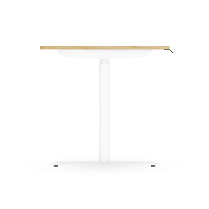 Sedus Schreibtisch se:lab Maße: 1.600 x 650-1.280 x 800 mm (B x H x T) Dreischicht-Feinspan eiche hell