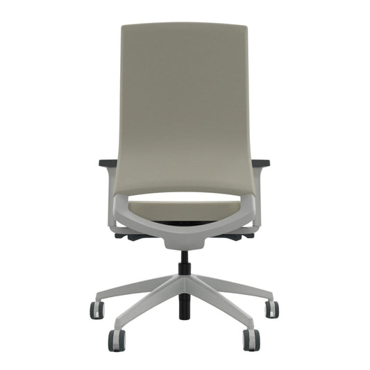 Sedus Bürodrehstuhl Quarterback 2 39-52cm Synchronmechanik Rolle weich gebremst (für Hartboden) Kunststoff creme