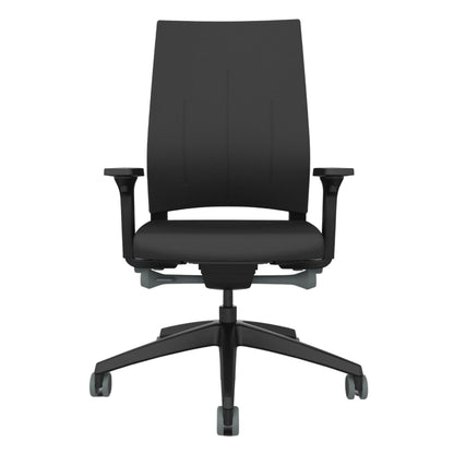 Sedus Bürodrehstuhl Quarterback 2 39-52cm Synchronmechanik Rolle weich gebremst (für Hartboden) Kunststoff schwarz