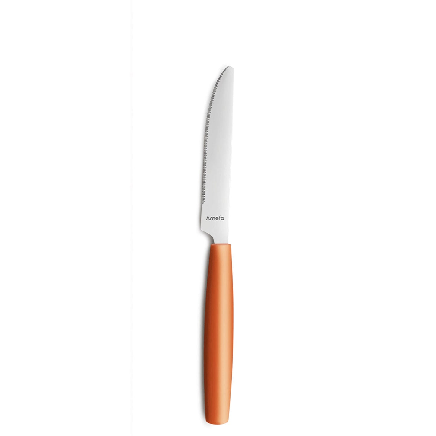 Amefa Messer PIXEL Vollheft Mehrweg 22,3cm Klingenstahl 13/0, Edelstahl 18/0, poliert silber 12 St./Pack.