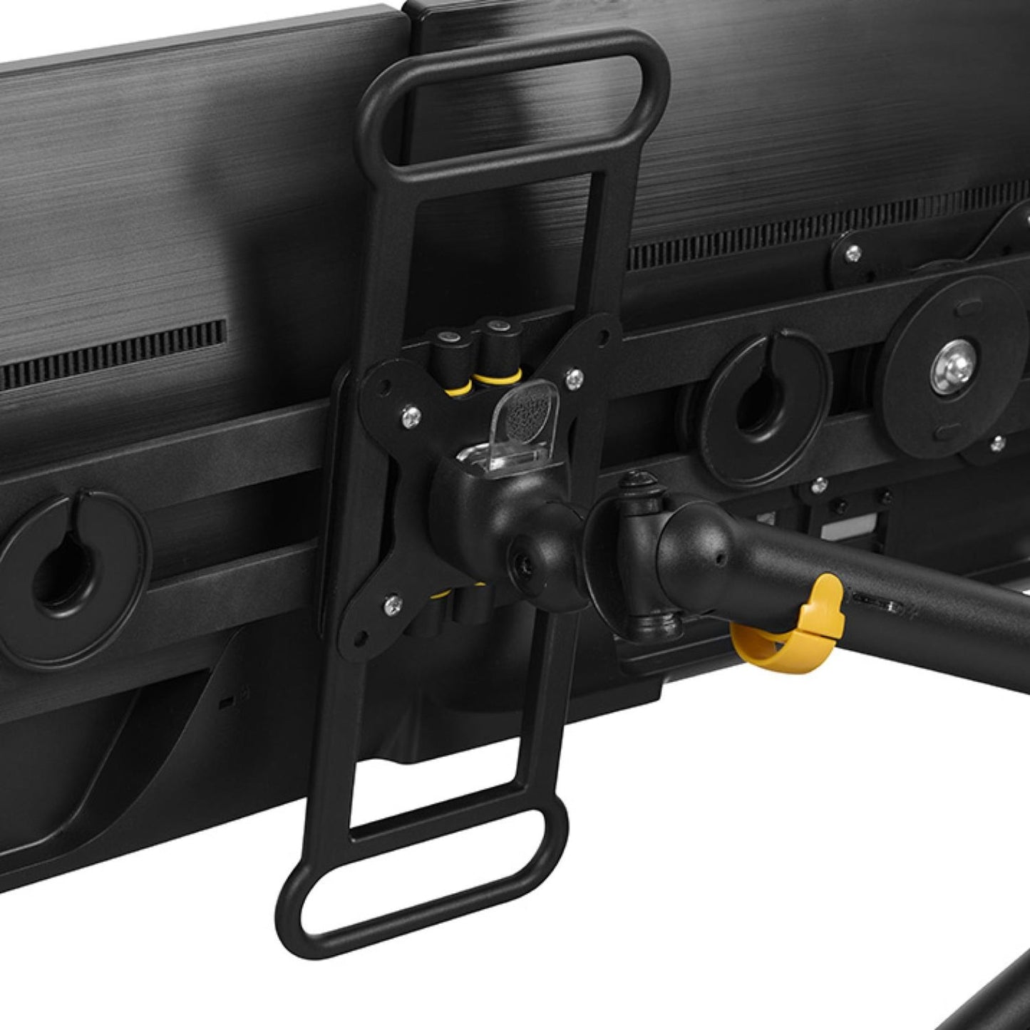 BakkerElkhuizen Erweiterungsarm Monitorschwenkarm Universal Crossbar Bakker Elkhuizen Monitorschwenkarme mit VESA-Standard 75 x 75 mm 2 x 4kg Aluminium/Stahl/Kunststoff, 66,8 % recycelt