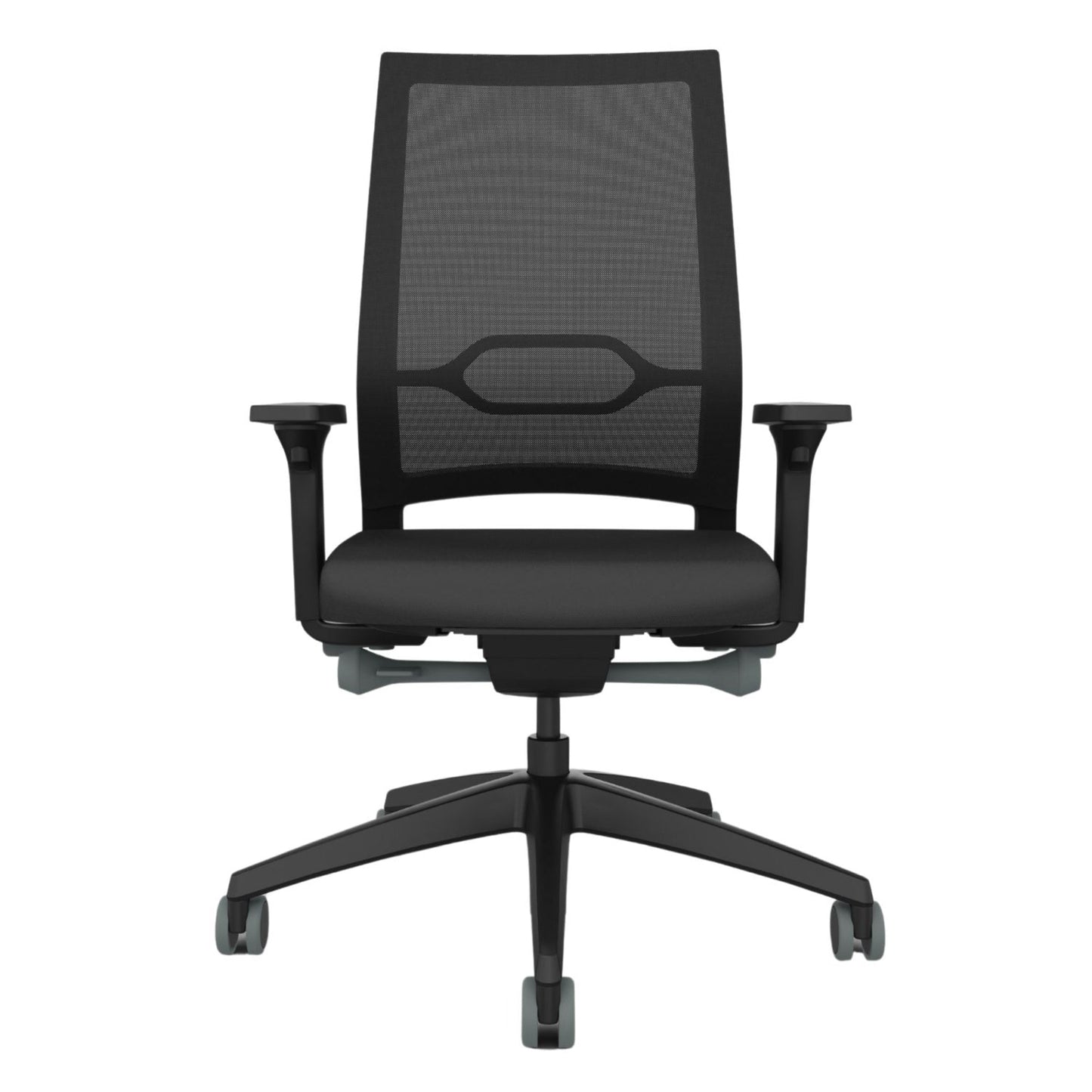 Sedus Bürodrehstuhl Quaterback 2 39-52cm Synchronmechanik Rolle weich gebremst (für Hartboden) Kunststoff schwarz