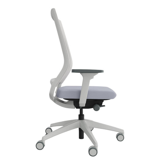 Sedus Bürodrehstuhl Quaterback 2 39-52cm Synchronmechanik Rolle weich gebremst (für Hartboden) Kunststoff