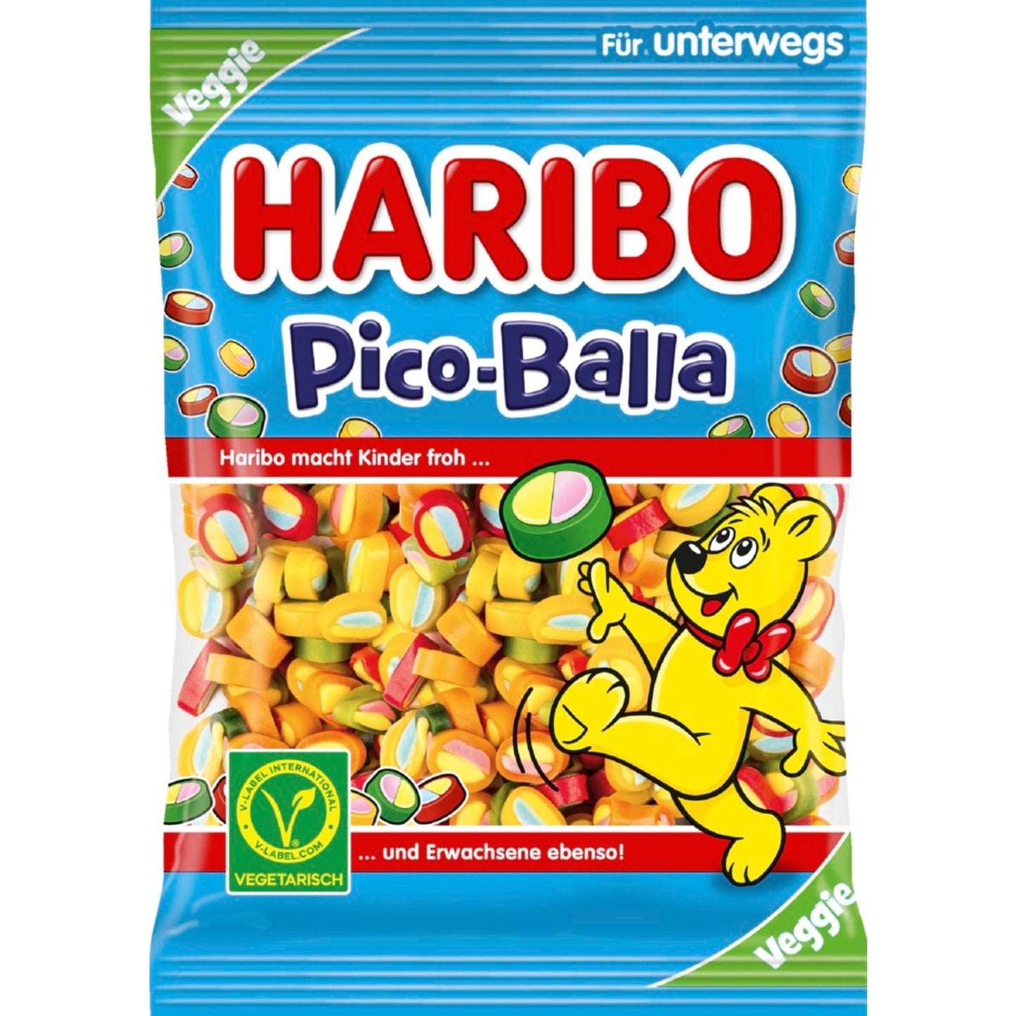 HARIBO Fruchtgummi Pico-Balla 28 x 85 g/Pack.